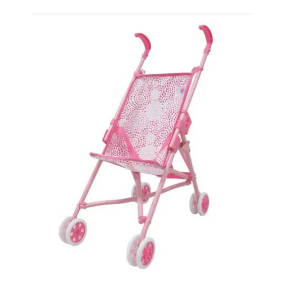 Coche  Para Muñecas Cochecito Tipo Paraguas Para Niñas