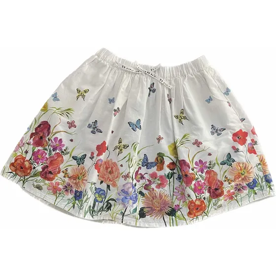 Falda H&m Niña Mariposas Talla 6