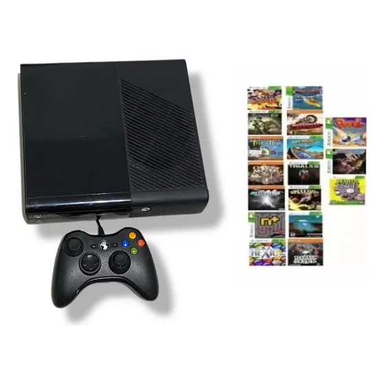 Console Xbox 360  Bloqueado Jogos Envio Ja!
