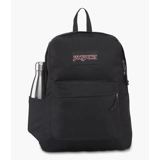 Mochila urbana JanSport Superbreak color black diseño lisa 26L