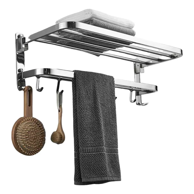 Toallero Repisas Para Baño 304 Acero Inoxidable Estante