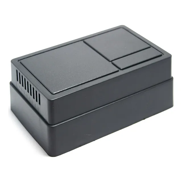 Caja Gabinete Plastica Electronica 125x80x50mm Ventilada