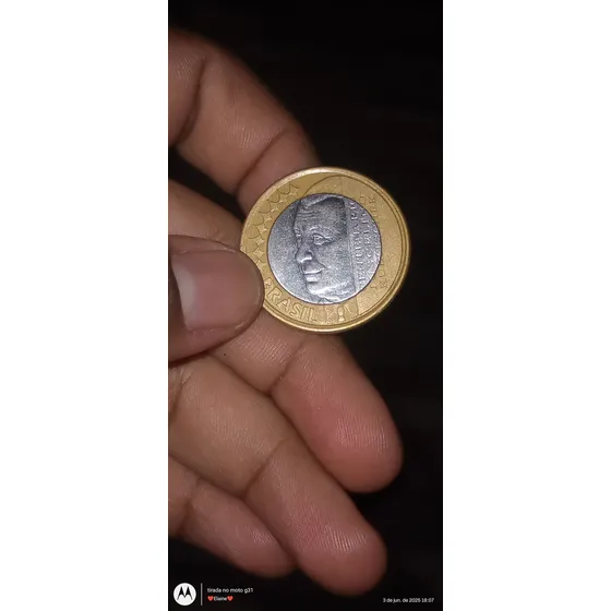 Vendo Essa Moeda De Um Real De Jucelino Kubitschek.300 Reais