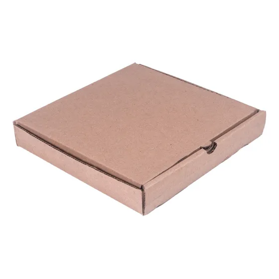 Caja En Carton 26x26x04cm Para Pizzas De Tamaño 25x25