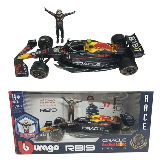 Formula 1 Red Bull Sergio Pérez #11, Escala 1:24, 22cms