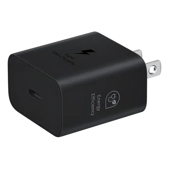 Adaptador De Corriente \u002F Cargador De Pared Samsung 25w Sin Cable \u002F Nueva Generación 2023 \u002F Carga Super Rápida \u002F Modelo Ep-t2510n \u002F Tecnología Gan \u002F Eficiencia Energética - Negro | Cuotas sin interés
