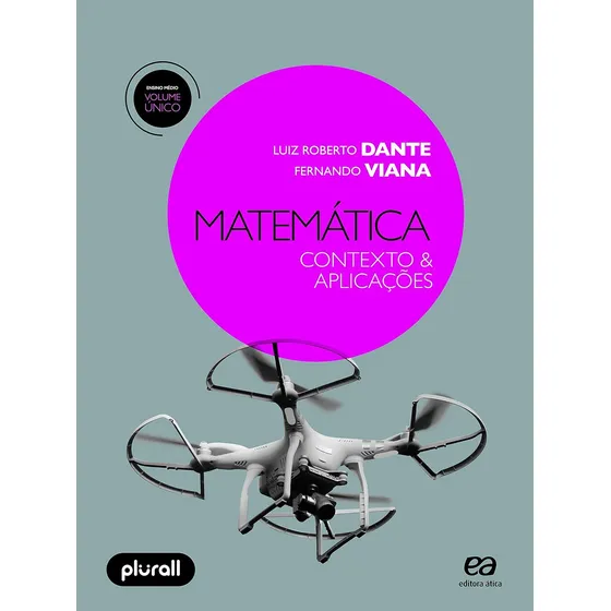 Matemática - Volume Único: Contexto & Aplicações Capa Comum -  Ática Didáticos; 4a Edição