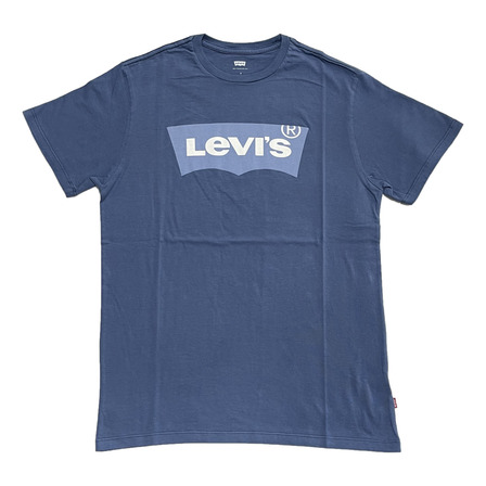 Remera Levi's Standard Graphic Crew Batwing Blue Indigo Remera Levi's Standard Graphic Crew Batwing Blue Indigo