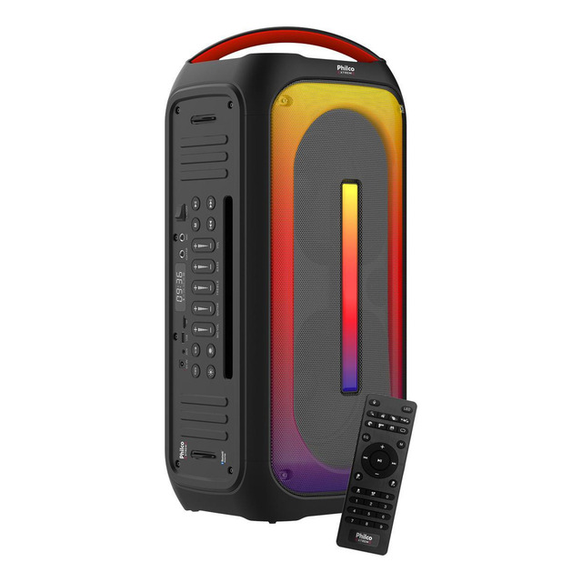 Caixa De Som Pcx6700 Amplificada 650w De Potência Ex Bass Philco Caixa De Som Pcx6700 Amplificada 650w De Potência Ex Bass Philco