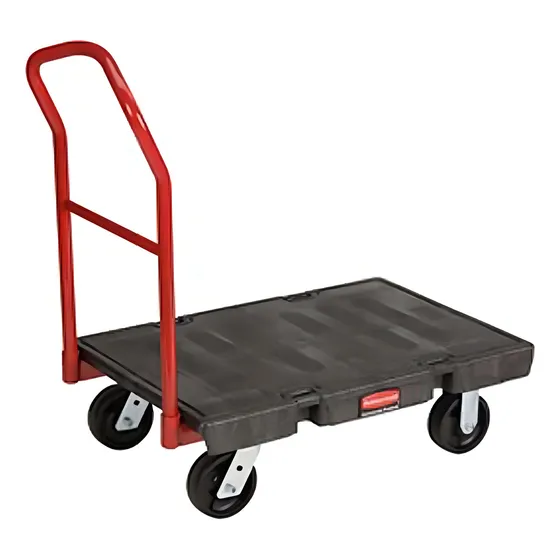 Carro Plataforma 4406 Rubbermaid De Plástico Trabajo Pesado
