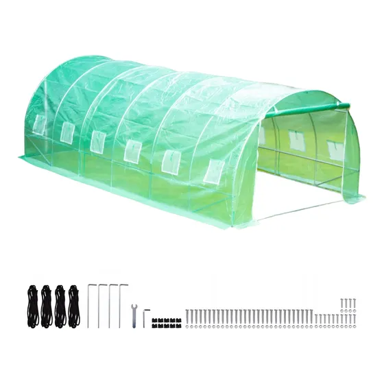 Invernadero Armable Túnel 18mt2 6x3x2mts Homeclaf