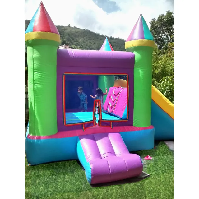 Castillo Colchón Inflable Con Tobogán - Nunca Usado