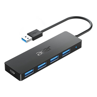 Hub Usb Acer 4 Portas Usb 3.0 Com Porta De Alimentação Tipo Hub Usb Acer 4 Portas Usb 3.0 Com Porta De Alimentação Tipo