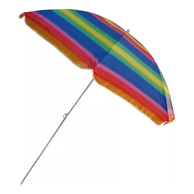Sombrilla Playera Con Estampa Reforzada Jardin 1,8 Mts