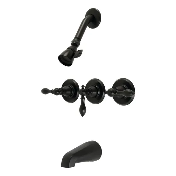 Grifo Para Bañera Ducha Color Negro Mate