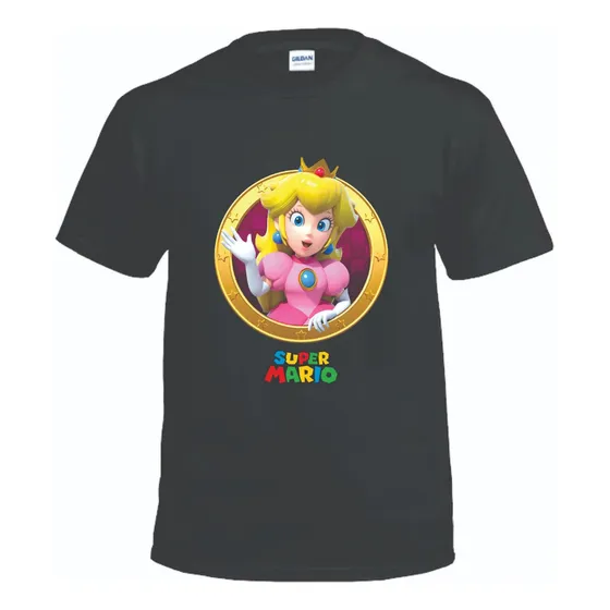 Remeras Super Mario  Princesa Peach Daisy Y Rosalina Algodon