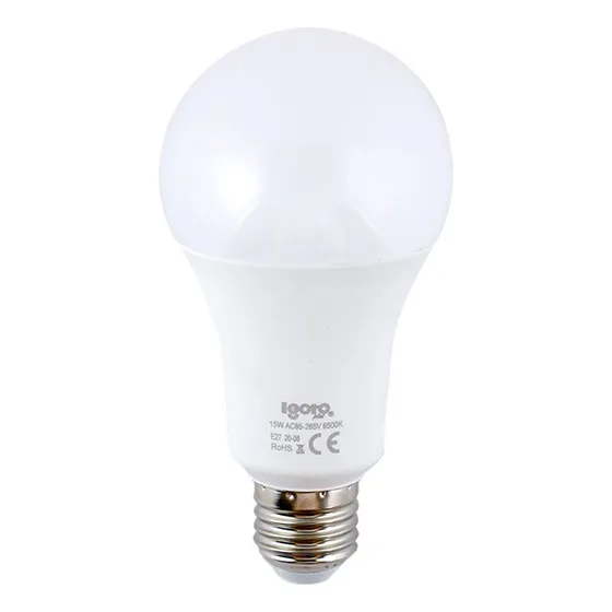 Bombillo Led Ahorrador E27 15w Luz Blanca 65000k Igoto