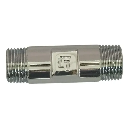 Niple Cromadode 1/2 PuLG. Marca Belt-g Gri-1011.