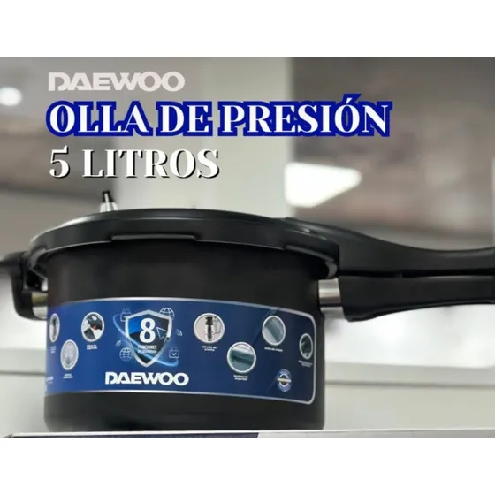 Olla De Presión De 5 Litros Daewoo