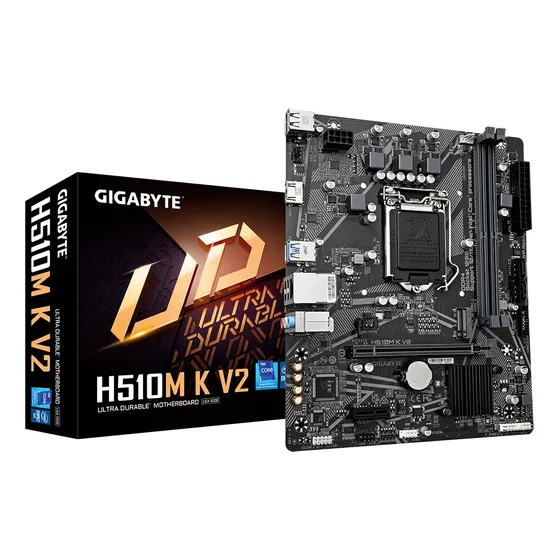 Tarjeta Madre Gigabyte H510m K V2 Skt1200 10ma Y 11gen Intel