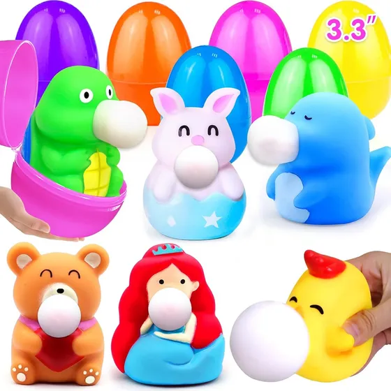 Juguete Para Apretar De Animalito Squishy Burbuja Antiestrés