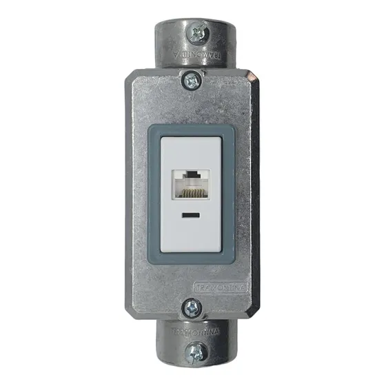 Condulete C Alumínio 3/4 Rj45 Cat6 - Tramontina