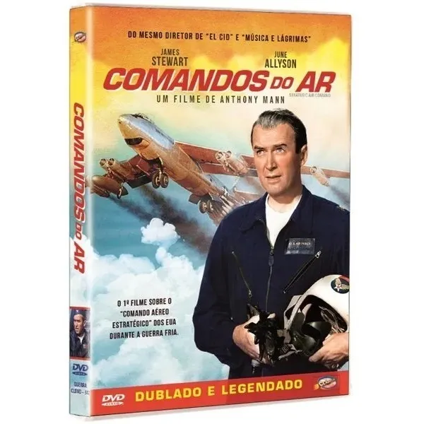Comandos Do Ar - James Stewart - Dublado Legendado - Lacrado