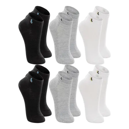 Kit 6 Pares De Meia Infantil Algodão Lupo Sport Sortida