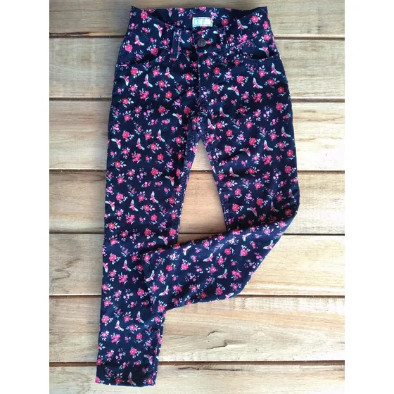 Pantalón Tiki Pana Nena Infantil Talles 2 Al 12 Color Coral
