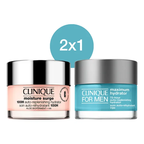 2x1 Moisture Surge 100h & Moisture Surge For Men Sensible Día/noche