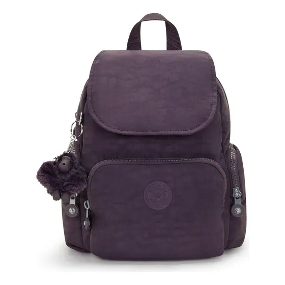 Mochila Mujer Kipling City Zip Mini Morado