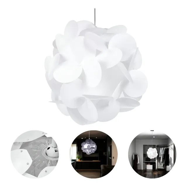 Pantalla Para Lampara Flor Circular Decorativa