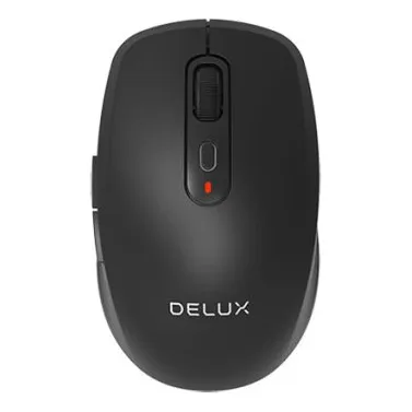 Mouse Delux Usb Óptico M523 Negro 1200dpi