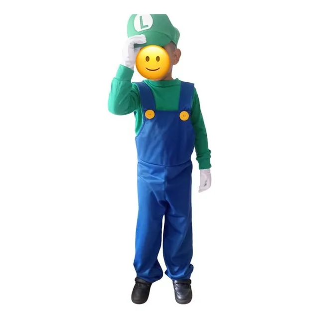 Disfraz Cosplay  De Luigi Y Mario Bross Nintendo Niño