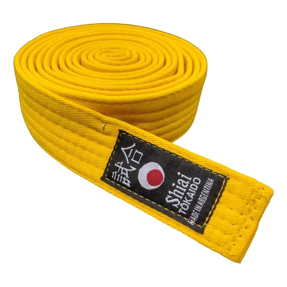Cinto Para Artes Marciales 6 Costuras Faixa Judo Karate Itf 