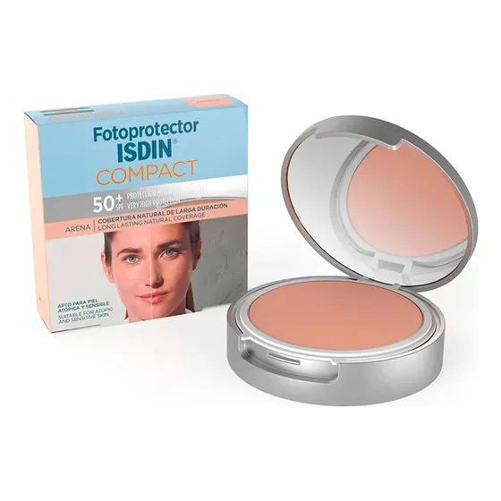Fotoprotector Isdin Compacto Cremoso Arena Fps50 Fciafabris