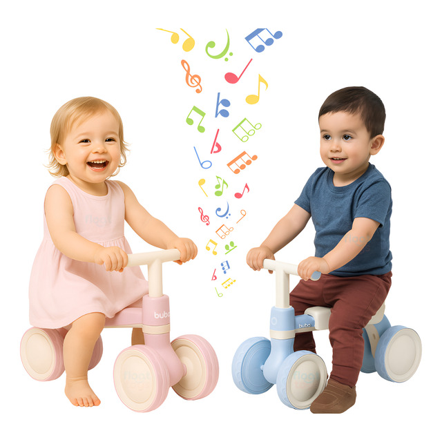 Bicicleta De Equilíbrio Com Som Bebê Sem Pedal Infantil Buba Bicicleta De Equilíbrio Com Som Bebê Sem Pedal Infantil Buba