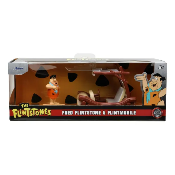 Jada 1:32 The Flintstone Picapiedras Fred Troncomovil