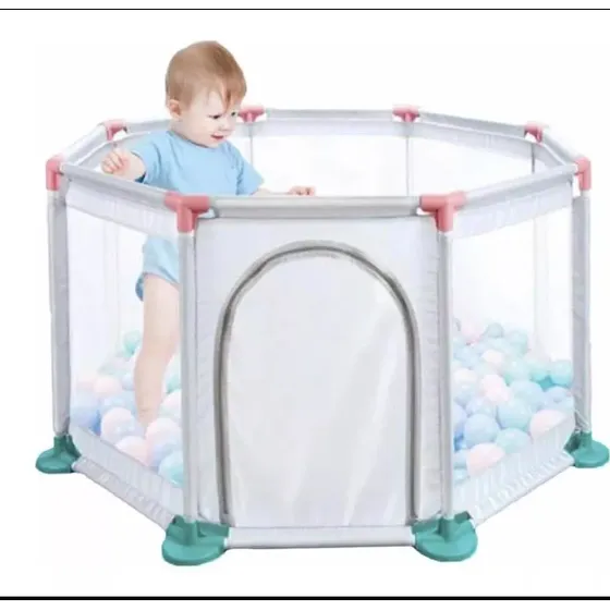 Corral Juegos Gym Niña Portátil Desarmable Completo