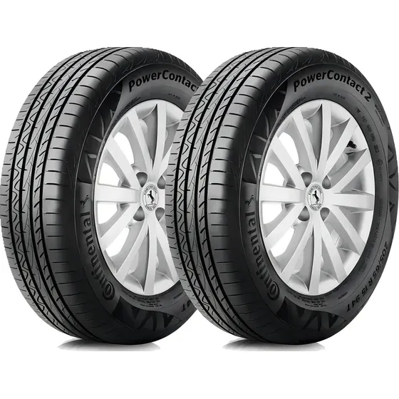 Kit de 2 pneus Continental PowerContact 2 P 185/60R14 82 H