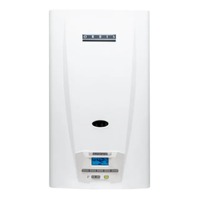 Calefon Orbis 14 Lts Tiro Forzado 315 Fso Digital Automatico