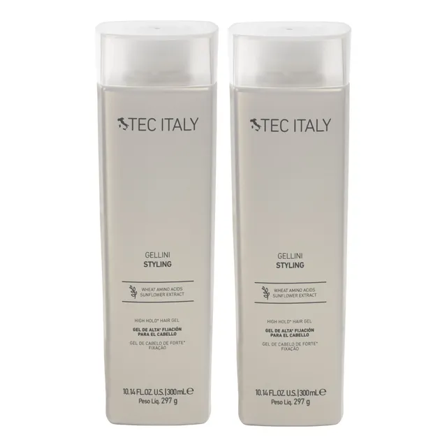 Duo Gel Alta Fijación Para Cabello Tec Italy Gellini 300 Ml