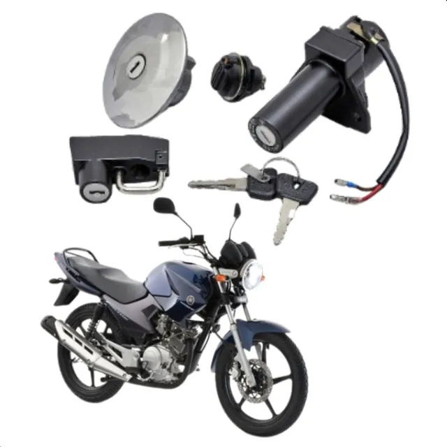Kit Trava Chave Ignição Yamaha Ybr125 Factor 2008 À 2013
