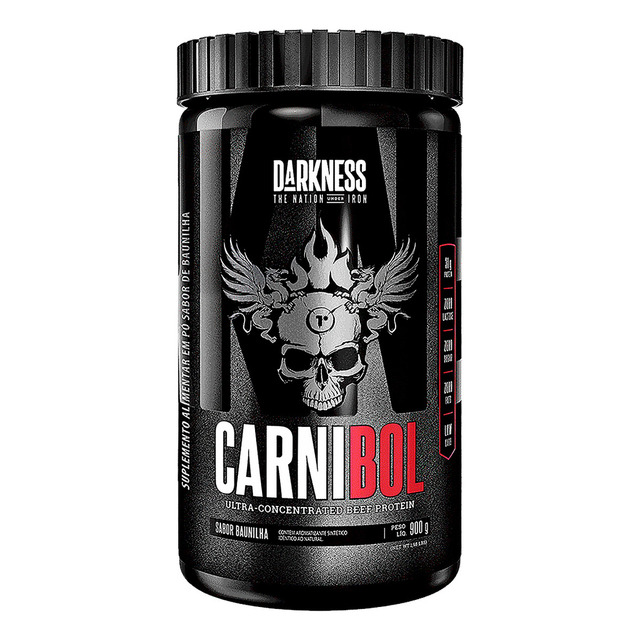 Carnibol Darkness Integralmédica Sabor Baunilha 900g Carnibol Darkness Integralmédica Sabor Baunilha 900g