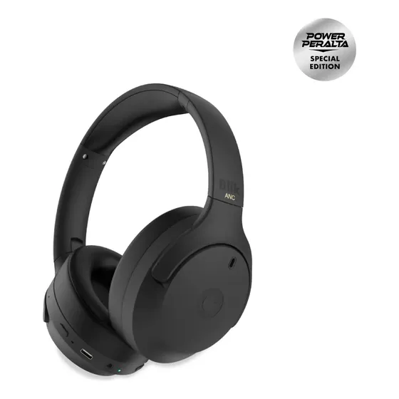 Audifonos Bluetooth Blik Powersoul Cancelación De Ruido 60h Negro
