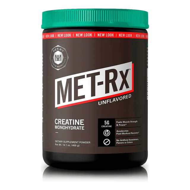 Creatina Monohidratada 400 Grs Sin Sabor Met-rx Ultrapura
