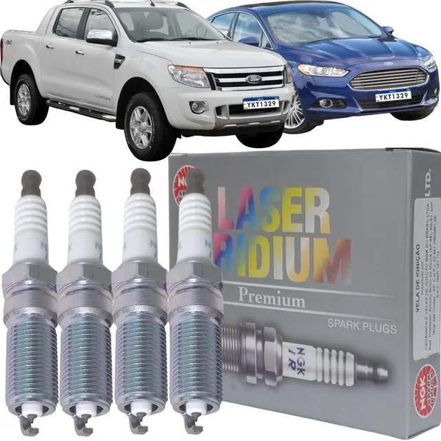 Jogo De Vela Ngk Iridium Ford Fusion Ranger 2.5 16v Flex
