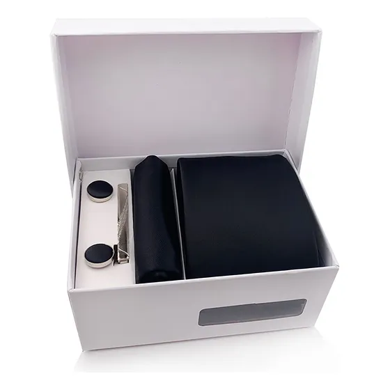 Set De Corbata Formal De 8 Cm Con Estuche De Regalo