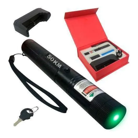 Caneta Laser Verde Ultra Forte Super Alcance A Prova D'agua