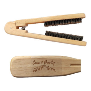 Cepillo Para Planchar Alaciar El Cabello Liso Pinza Madera Cepillo Para Planchar Alaciar El Cabello Liso Pinza Madera
